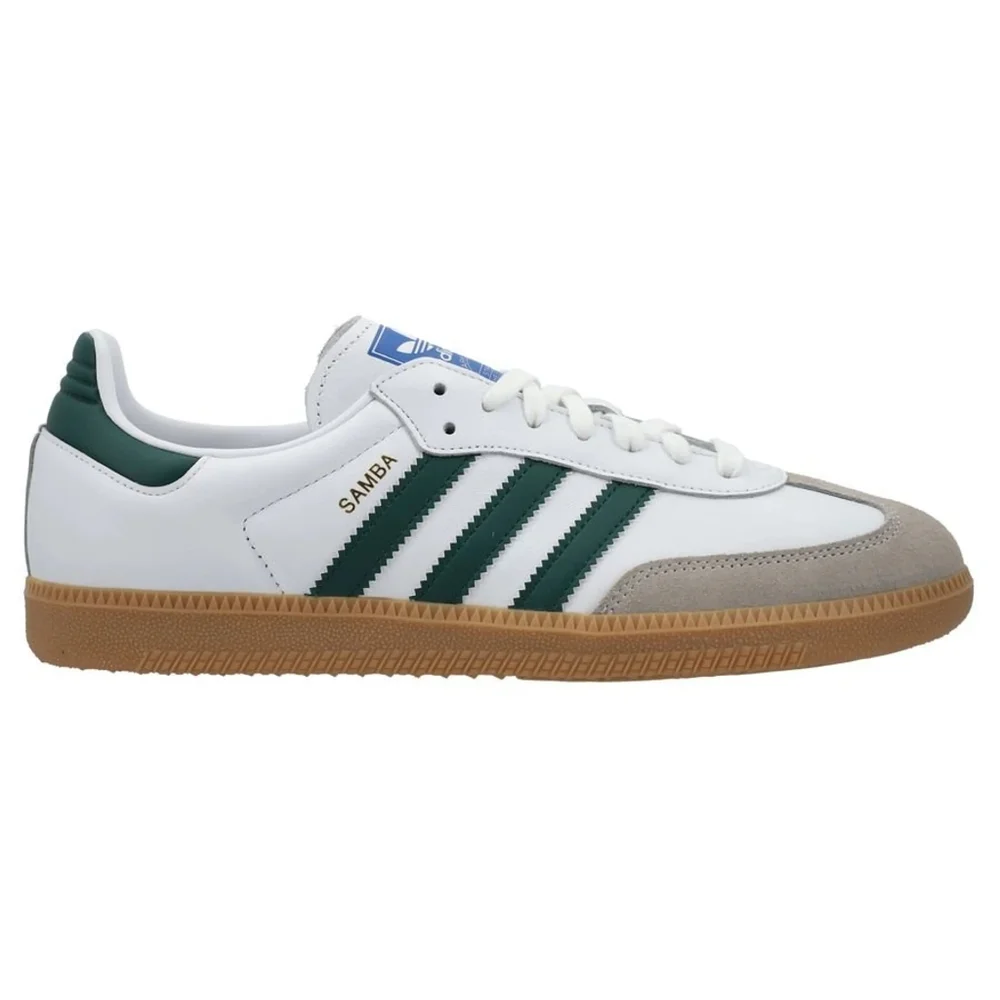 adidas Originals Samba White Green Gum Sneakers